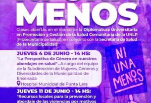 NI UNA MENOS:  Actividades de prevención y concientización