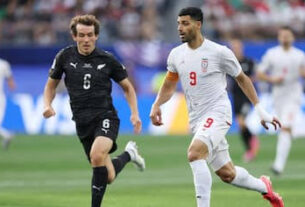Irán y Nueva Zelanda empataron 2- 2 por el Mundial 2026