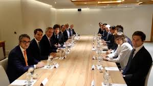 Milei se reunió en Madrid con importantes empresarios e inversores españoles