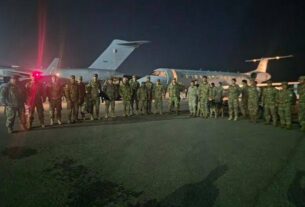 Llegó a Venezuela el primer contingente de las Fuerzas Armadas para brindar ayuda humanitaria