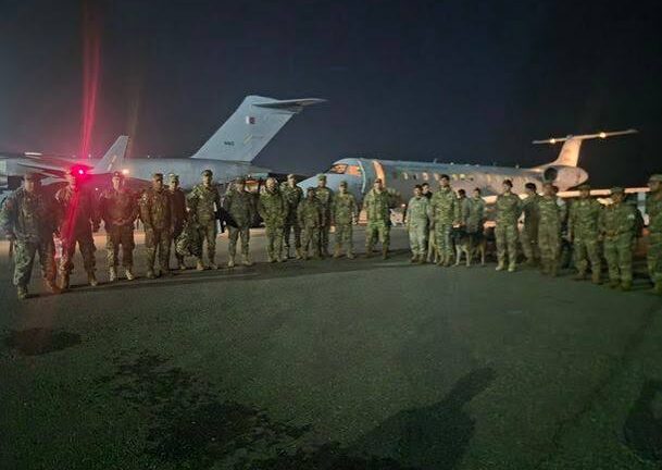 Llegó a Venezuela el primer contingente de las Fuerzas Armadas para brindar ayuda humanitaria