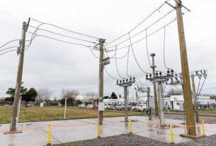 Se inauguró la Estación Transformadora y línea de media tensión en Salto