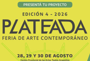 Convocatoria para la  cuarta edición de  “Plateada”, la Feria de Arte Contemporáneo bonaerense