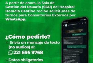 Hospital Cestino: nueva vía para solicitud de turnos