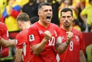 Suiza dejó afuera a Colombia por penales y enfrentará a la Argentina