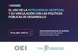 La Provincia y la OEI organizan una jornada sobre inteligencia artificial y políticas públicas
