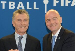 Mauricio Macri anunció que la Fundación FIFA donará un millón de dólares para Venezuela