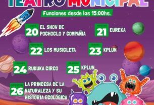 Vacaciones en el Cine Teatro Municipal