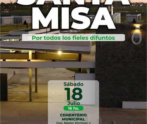 Santa Misa por todos los fieles difuntos