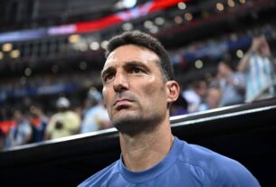 Scaloni, sobre la polémica por la bandera de las Islas Malvinas: “No nos dijeron nada”