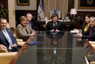Javier Milei se reunió con Georgieva en Casa Rosada