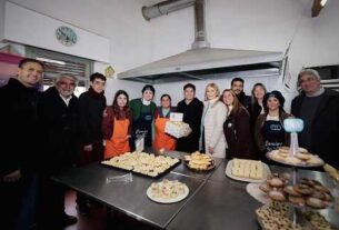 Axel Kicillof, recorrió este miércoles el Centro de Formación Laboral (CFL) Nº401 “Saúl Ubaldini”