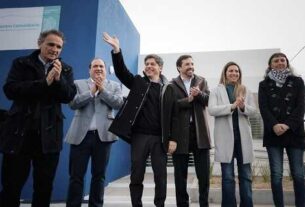 Kicillof inauguró un nuevo Centro Comunitario de Salud Mental