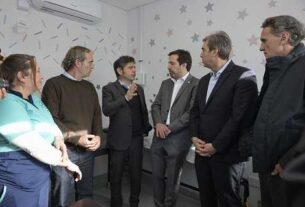 Kicillof inauguró un nuevo Centro de Atención Primaria de la Salud en Luján