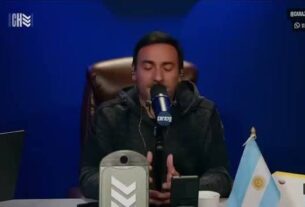 Denunciaron al militante libertario que pidió tirar napalm en la provincia de Buenos Aires desde un streaming