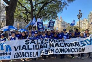 Sindicato de Viales contra Milei por el uso de fondos para las rutas: «El déficit cero se paga con vidas”