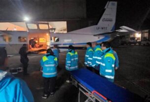 La provincia realizó un vuelo sanitario sin precedentes