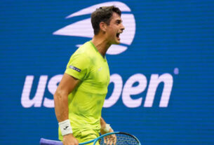 Mariano Navone hizo historia en el US Open: le ganó a Novak Djokovic en cinco sets y celebró el mayor éxito de su carrera