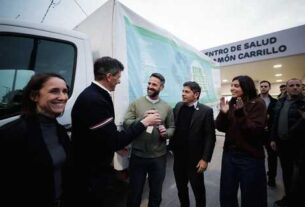Kicillof inauguró un nuevo Centro de Atención Primaria de la Salud