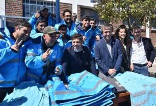 La Provincia entregó equipamiento para fortalecer el sistema de reciclado en Lobería