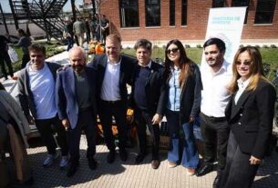 Kicillof y Vilar en Ezeiza: políticas de prevención de El Niño
