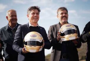 Kicillof encabezó la reinauguración del Autódromo Juan Manuel Fangio