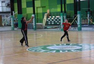 Handball en el poli