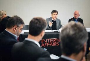 Kicillof participó de una charla sobre el futuro de América latina en The New School