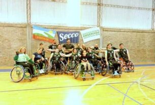 Ganó el equipo municipal de básquet adaptado
