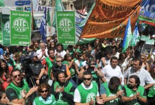 ATE lanzó un paro con movilización a la Legislatura para reclamar que el Presupuesto 2027 los contemple