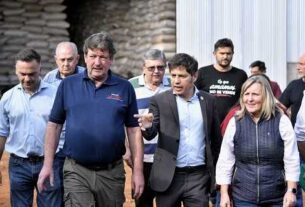 Kicillof suscribió convenios de cooperación con el gobernador Hugo Passalacqua