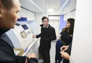 Kicillof inauguró el nuevo Centro de Formación Integral N°1
